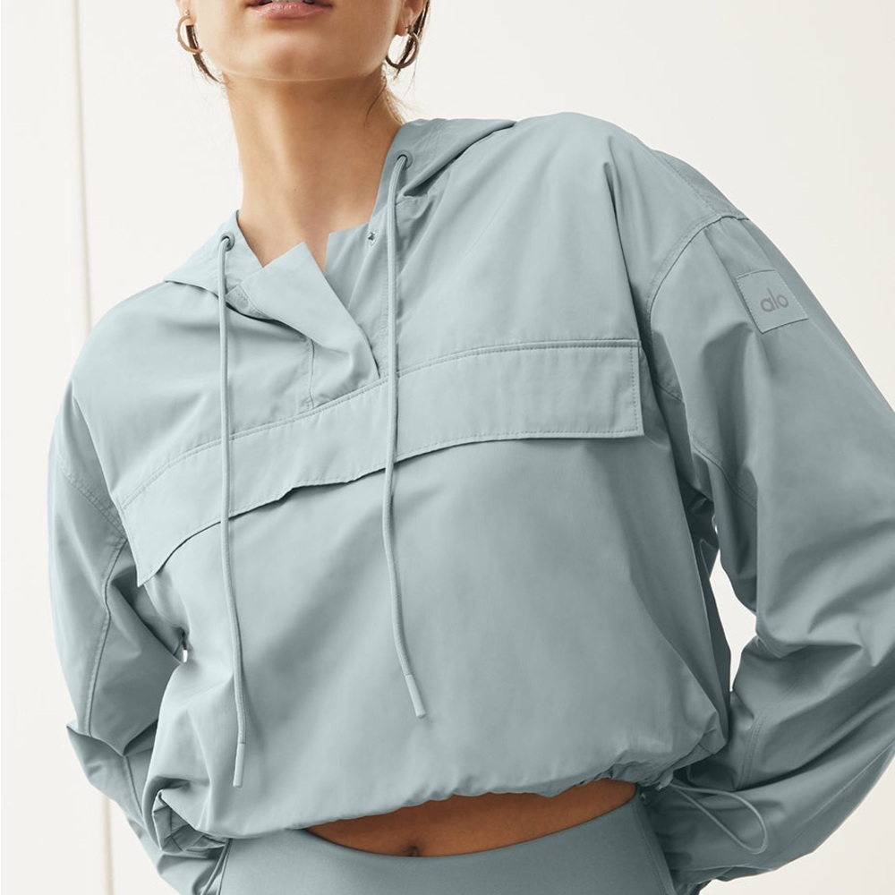 ALO Yoga Light Blue Hoodie